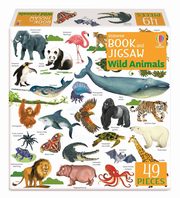 Usborne Book and Jigsaw Wild Animals, Smith Sam