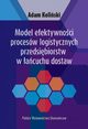Model efektywnoci procesw logistycznych przedsibiorstw w acuchu dostaw, Koliski Adam