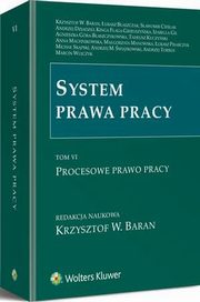 System prawa pracy. TOM VI. Procesowe prawo pracy, Krzysztof Wojciech Baran, Sawomir Cielak, Anna Machnikowska, Marcin Wujczyk, Magorzata Manowska, Tadeusz Kuczyski, ukasz Baszczak, Andrzej M. witkowski, Andrzej Marian witkowski, Andrzej Torbus, Micha Skpski, Andrzej Dziadzio, Kinga Flaga-Gier
