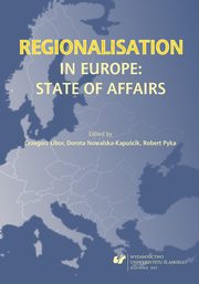 Regionalisation in Europe: The State of Affairs, 