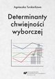Determinanty chwiejnoci wyborczej, Agnieszka Turska-Kawa