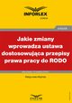 Jakie zmiany wprowadza ustawa dostosowujca przepisy prawa pracy do RODO, Magorzata Mdrala